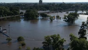 Unas 500 personas continúan evacuadas en Artigas tras crecida del río Cuareim