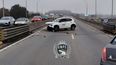 un hombre de 55 anos resulto grave tras chocar contra la cabezera de un puente en ruta 101, canelones