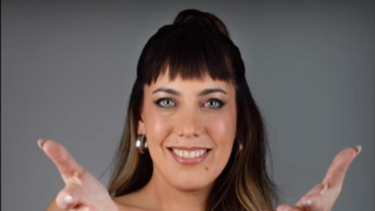 La actriz que hacía de Sol en Chiqutitas, Daniella Mastricchio, presentó su nuevo tema De corazón.