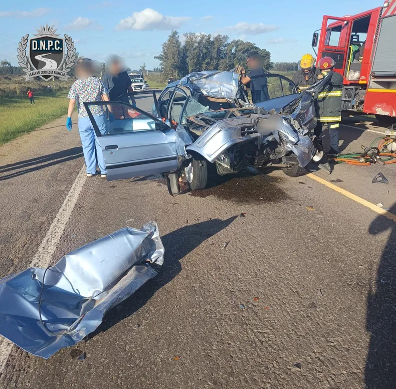 Una mujer falleció y dos personas sufrieron politraumatismos graves en un siniestro de tránsito Ruta 17