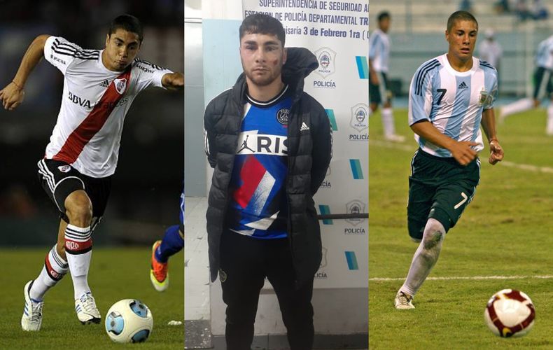 Ezequiel Cirigliano brilló en la Primera División de River Plate, llegó a la selección argentina y fue detenido.