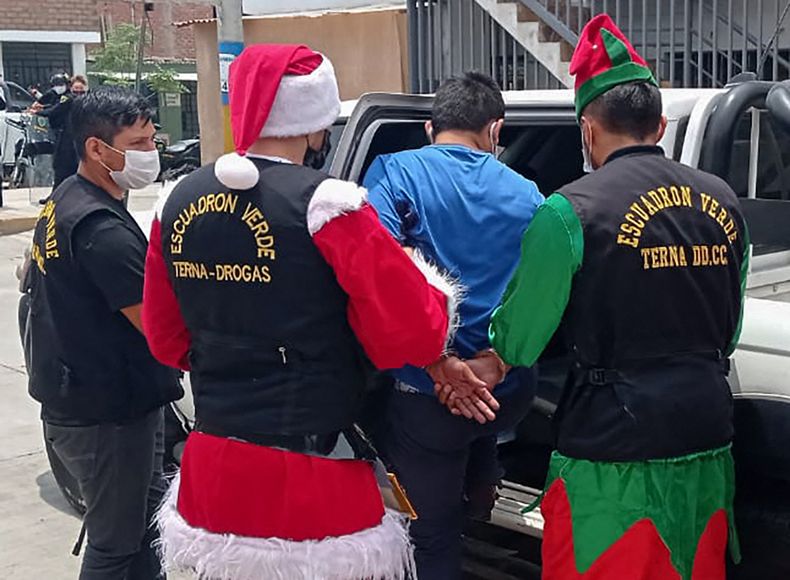 La Policía de Perú llevó adelante un operativo similar en 2020.