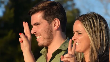 Emiliano Soravilla y Valentina Dos Santos.