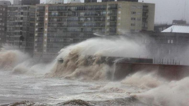 Inumet alerta por formación de un ciclón extratropical y tormentas fuertes para el fin de semana