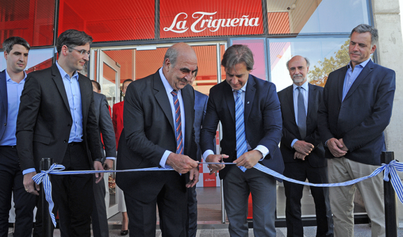 Lacalle Pou recorrió instalaciones de UCOT y planta de La Trigueña