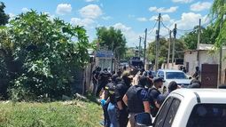 Allanamientos en Marconi en el marco de la investigación de tres homicidios finalizaron con cinco detenidos