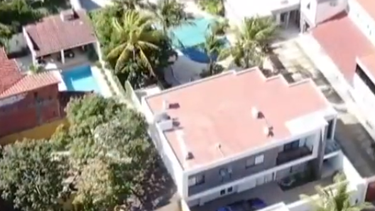 La casa en la que vivía Sebastián Marset en Santa Cruz, Bolivia.