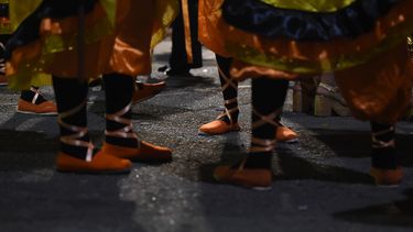 Operativo de seguridad en Desfile de Llamadas.&nbsp;