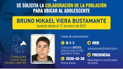 Buscan a un joven desaparecido el 17 de enero en Cerro Largo