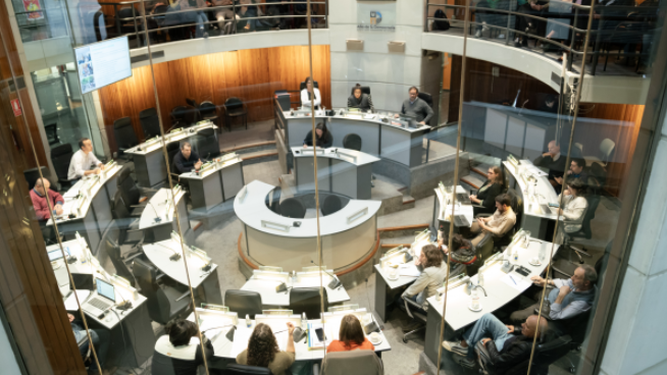 La Junta Departamental de Montevideo, solo con votos del oficialismo, aprobó presupuesto quinquenal