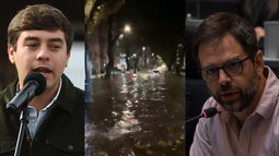 Edil del PN, Gonzalo Gómez, y prosecretario de la IM, Diego Olivera.