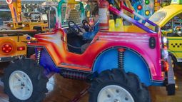 Los juegos del Parque Rodó: un clásico que no falla ni en invierno