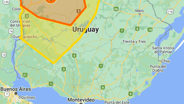 Hay alerta amarilla y naranja para algunos puntos del país