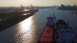 Puerto de Montevideo.