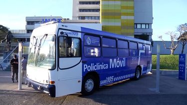 Policlínicas móviles de ASSE.