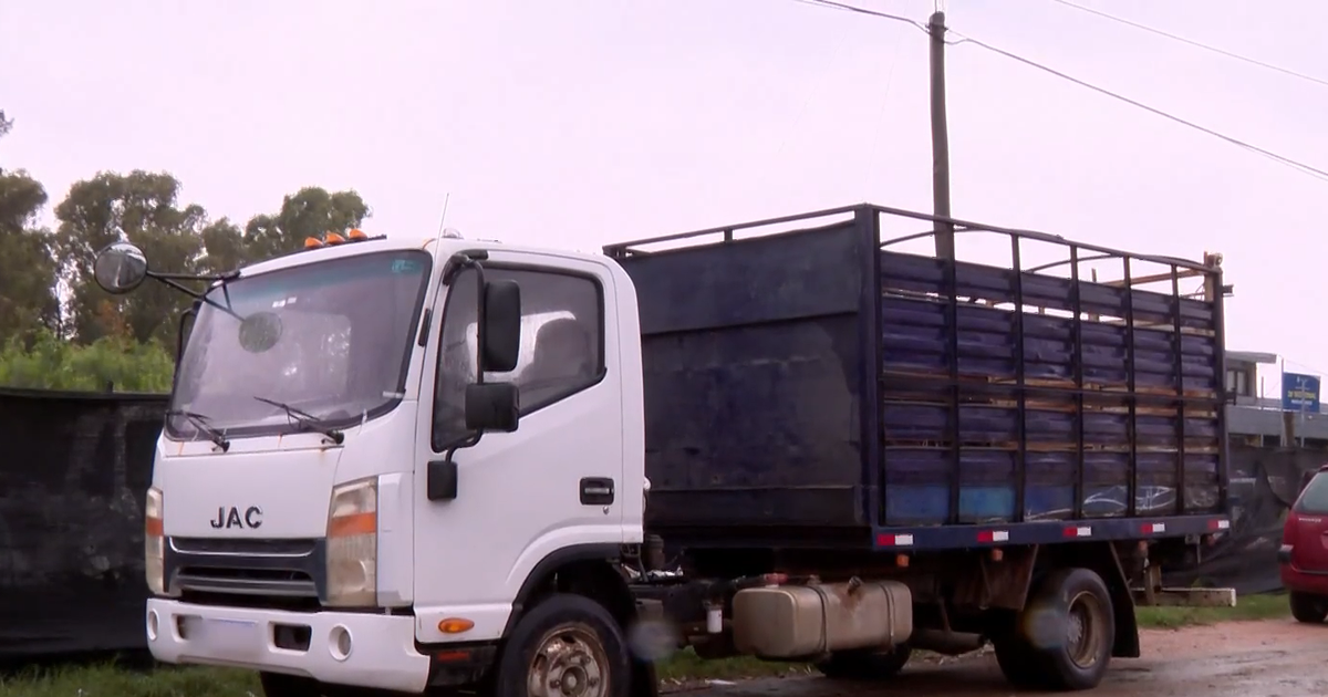 El camión en el que robaron 3.000 kilos de carne en Rocha apareció abandonado en Paso Carrasco