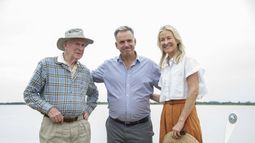 Uruguay recibió la donación de tres islas en el río Uruguay y Yamandú Orsi expresó gratitud