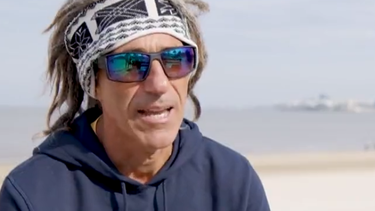 El ultramaratonista Aníbal Lavandeira.