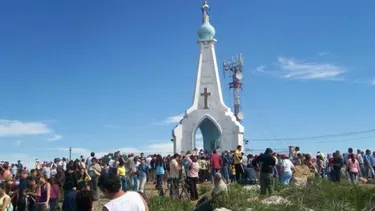 Telenoche acompañó peregrinación de la Virgen del Verdún.