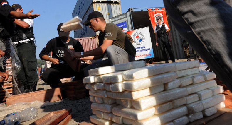 Incautan en Italia más de una tonelada de cocaína procedente de América Latina