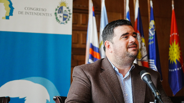 Nicolás Olivera, presidente Congreso de Intendentes. Nicolás Olivera, presidente Congreso de Intendentes.