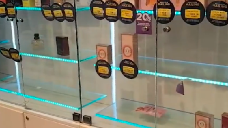 Robo piraña en Las Piedras.&nbsp;