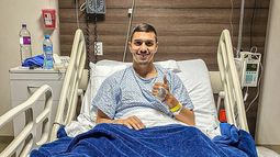 Emiliano Velázquez se fracturó y pasó por el quirófano
