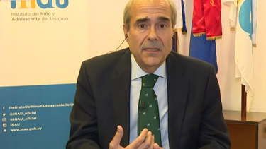 El presidente del INAU, Pablo Abdala.