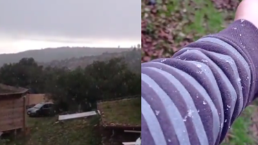 ¿Nieve en Villa Serrana?