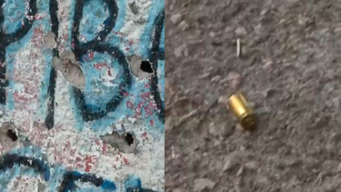 Baleado en el Cerro.&nbsp;
