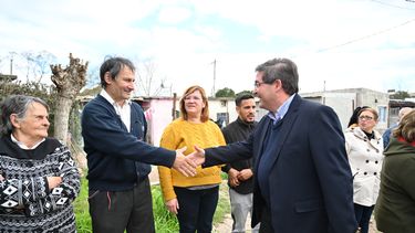 El presidente de ASSE en la reapertura de policlínica de Corfrisa.