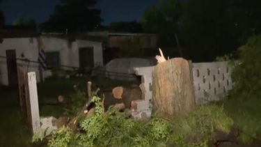 Temporal: destrozos en Las Piedras rompieron casas y tendido eléctrico