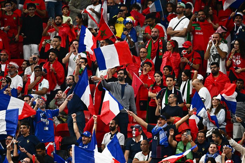 Francia y Marruecos se juegan el pase a la final del Mundial de Qatar 2022.