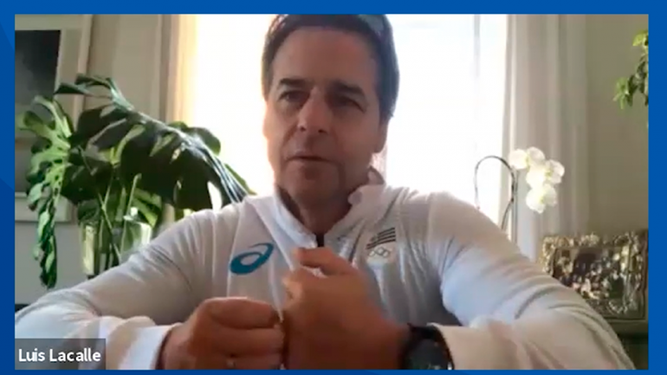 Lacalle Pou saludó a los atletas que participan en Juegos Olímpicos