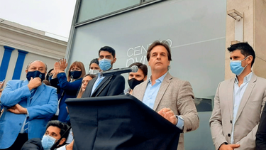 Lacalle Pou: Vamos a respaldar al que quiere trabajar legítimamente