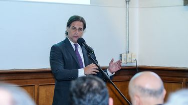 Luis Lacalle Pou dijo que no le gusta que le griten pero que pueden gritar todo lo que quieran