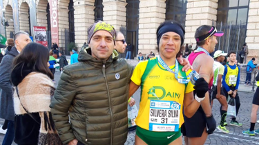 La atleta uruguaya Valeria Silvera logró récord nacional en Maratón de Verona.