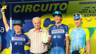 Ciclistas uruguayas Agustina Reyes y Mariana García Britos lograron los dos primeros puestos en la 7ª edición de Cidade da Trofa en Portugal.