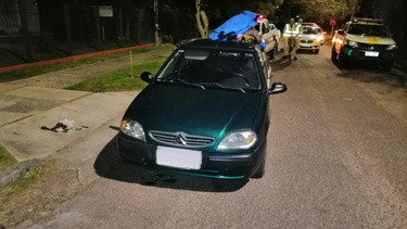 La Policía logró detener a los delincuentes en calle República de Chile, en Atlántida.