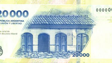 argentina lanzo un nuevo billete de maxima denominacion ante una inflacion de casi 200%