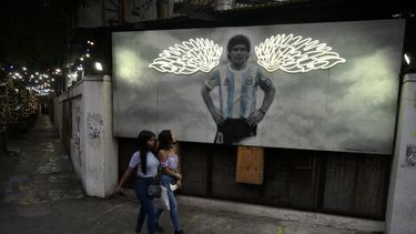 Los mil y un rostros de Maradona inmortalizados en murales de Buenos Aires