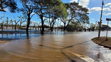 Continúa bajando la cantidad de personas desplazadas por las inundaciones: son 946 en seis departamentos