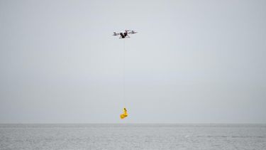 Se probó por primera vez en América un dron salvavidas para rescates en Montevideo