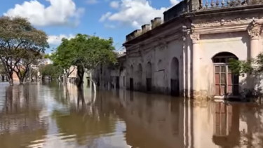 Inundaciones en Salto.