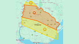 Advertencia Inumet este viernes.