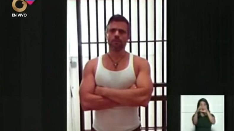 Difunden video de Leopoldo López