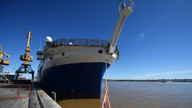 Buque científico será reparado a la brevedad y la tripulación no descenderá de la embarcación