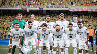 Selección uruguaya (foto de archivo).