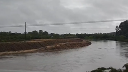 Zonas inundadas y evacuados en Rivera