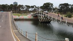 Habilitaron nuevamente el puente de La Barra.